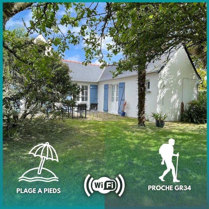Ty Dany-Wifi-Plage A Pieds Crozon Exterior foto