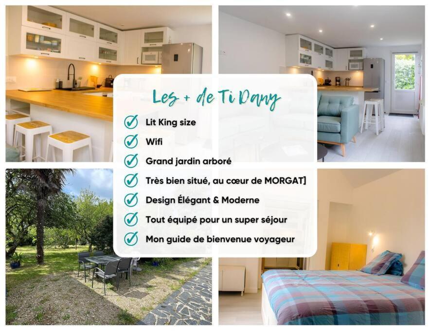 Ty Dany-Wifi-Plage A Pieds Crozon Exterior foto